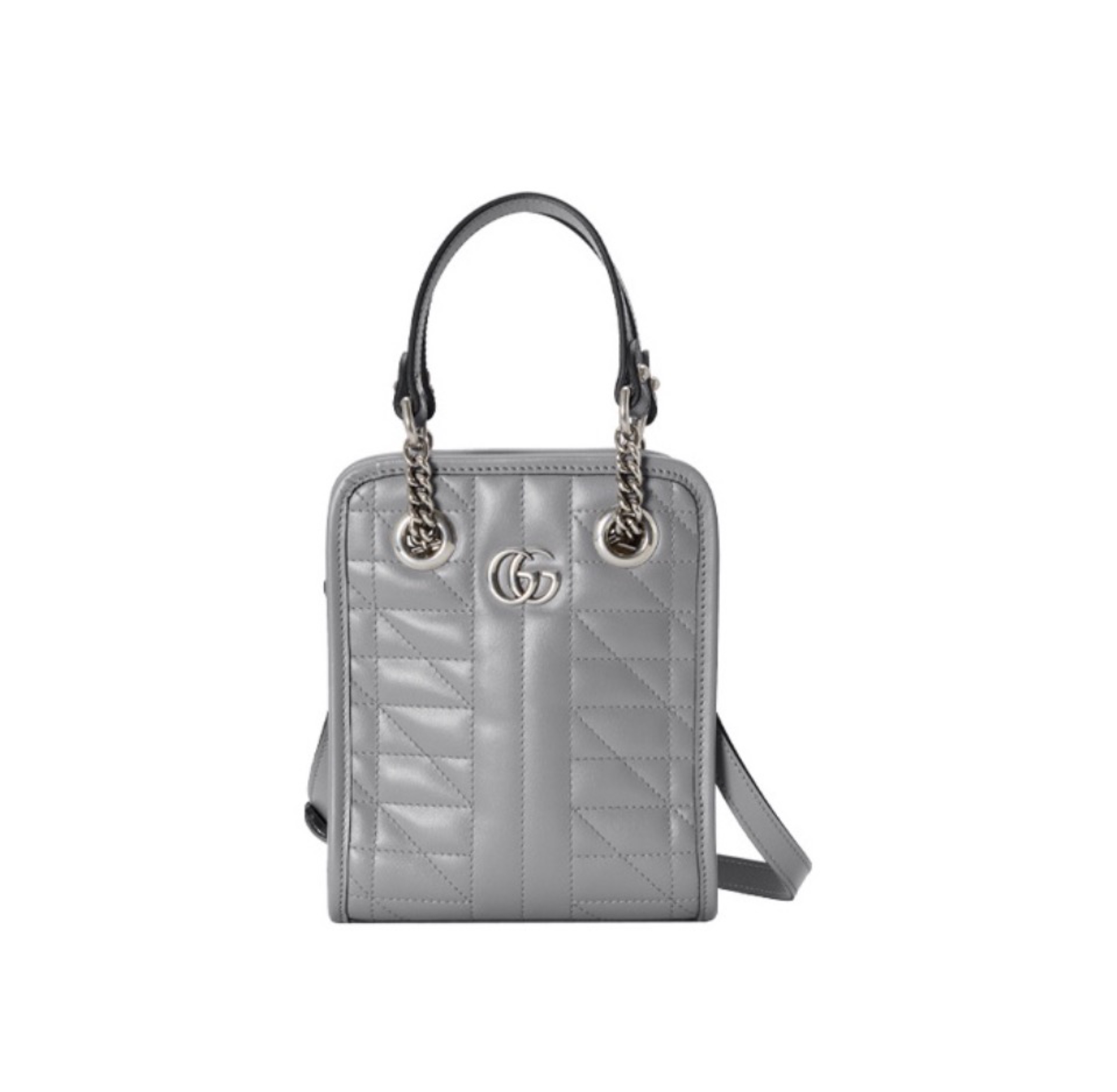 Gucci Marmont Leather Handbags Tote Bag (Replica)