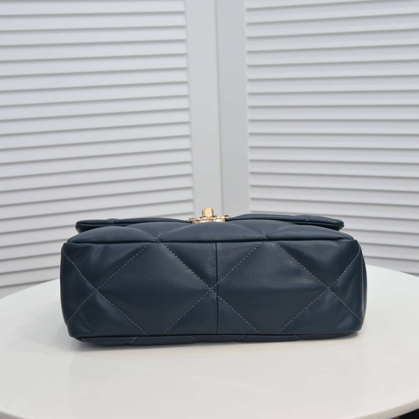 Chanel Lambskin Quilted Medium19 Flap Shoulder Bag Handbag