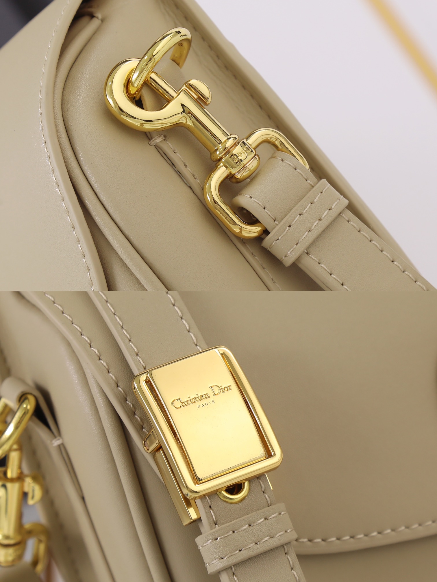 Medium Dior Bobby bag Apricot CD-2011 XB081 22cm