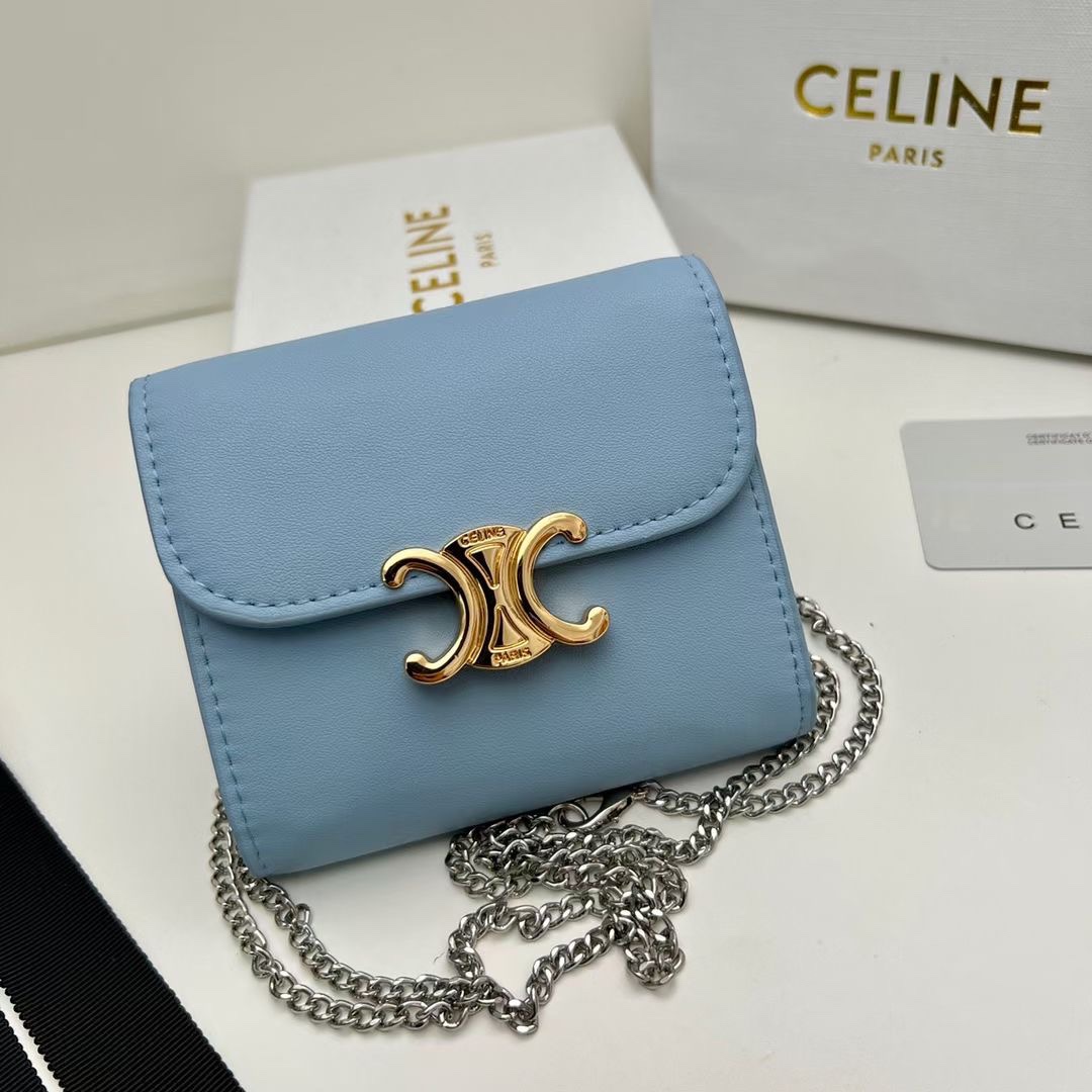 Celine TRIOMPHE Wallet 10783 LM57 11cm