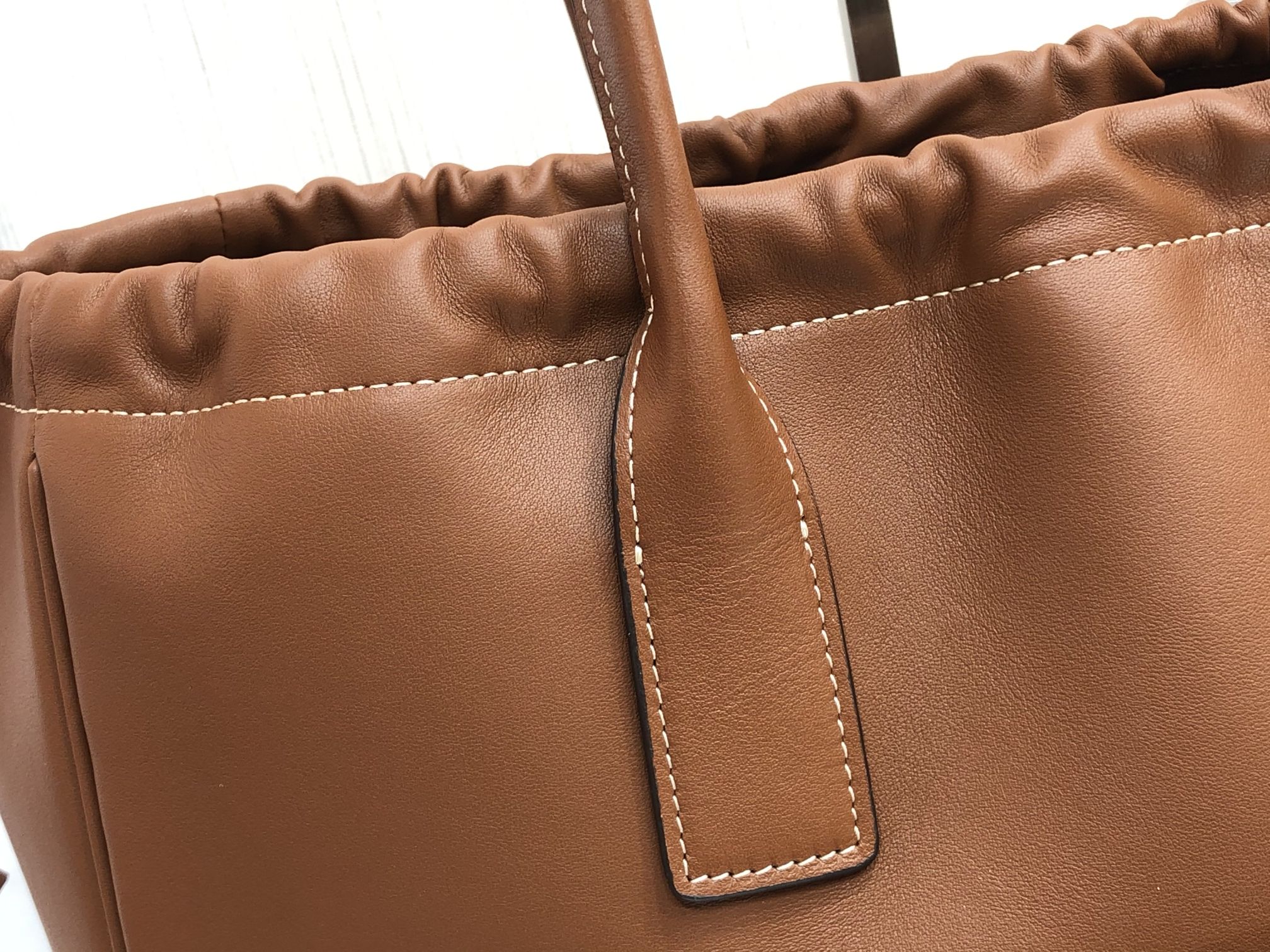 CABAS TRIOMPHE Bag Brown 012118 LM061 44cm