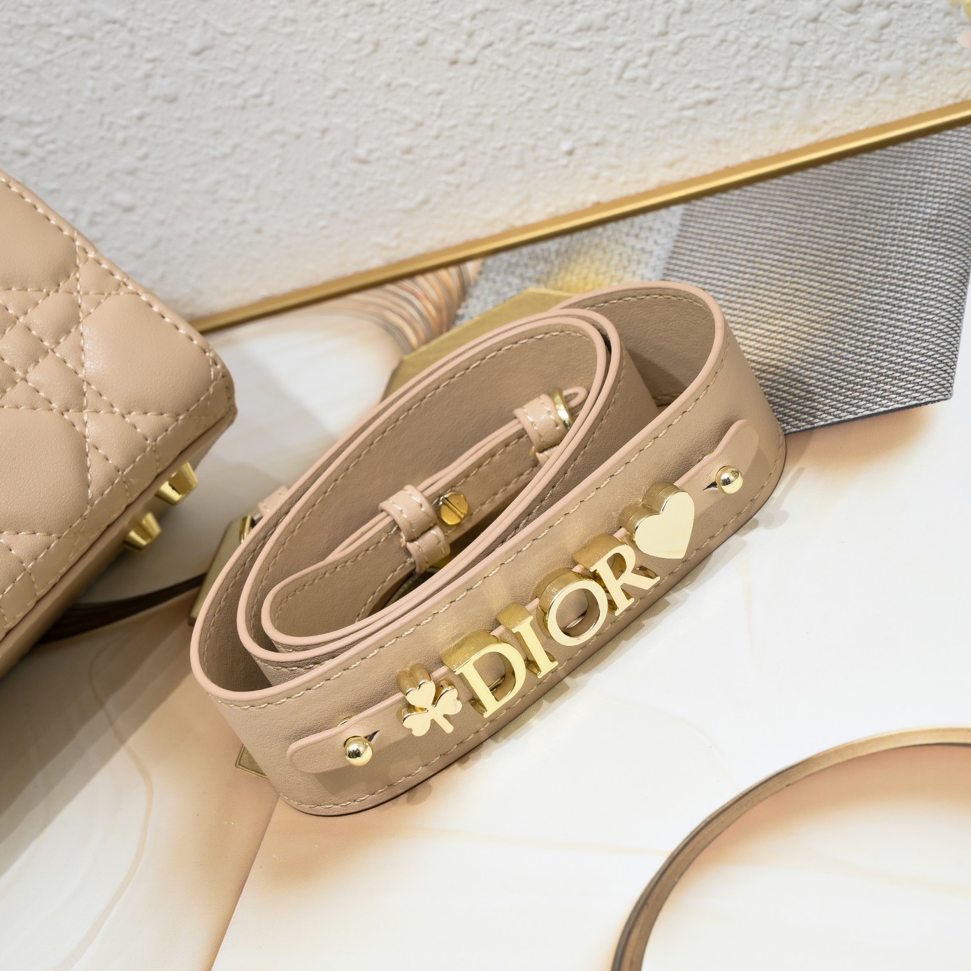 Dior Small Lady Dior My ABCDior Bag 1022 XB061 20cm