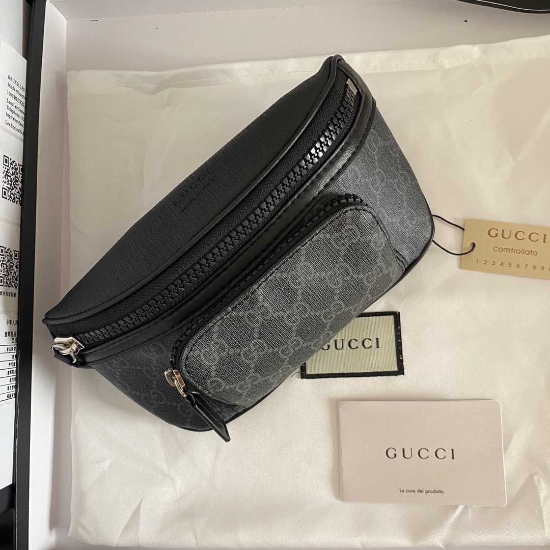 Gucci Canvas Crossbody Waist Bag Belt Bag(Replica)