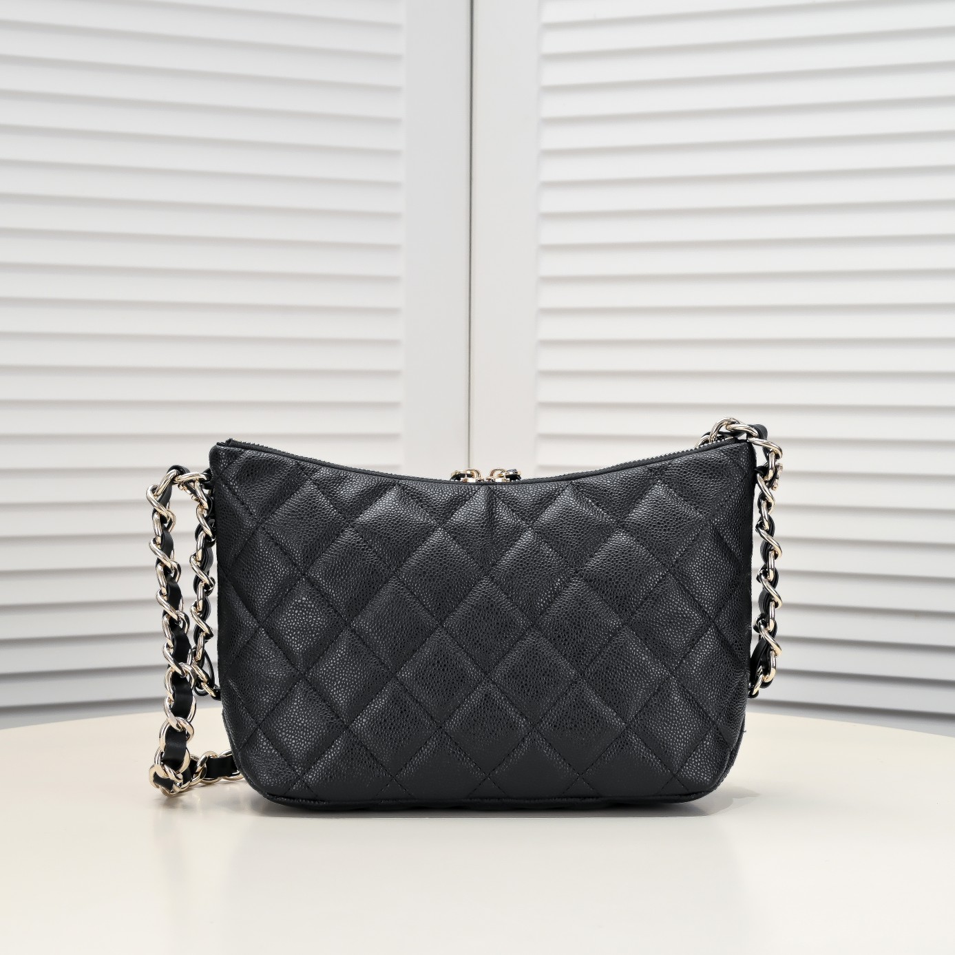 Chanel Hobo Underarm Bag Large Shoulder Bag Handbag