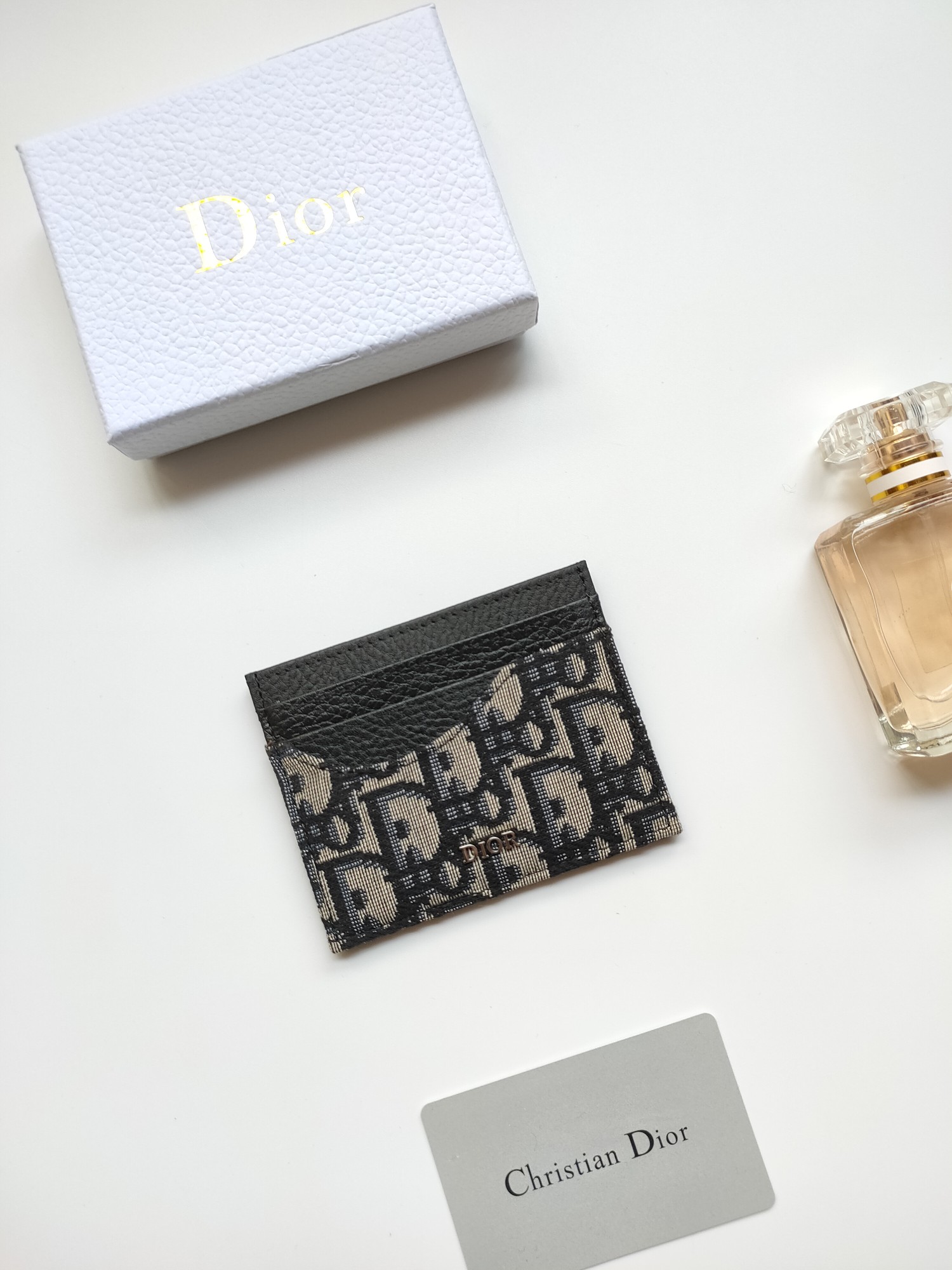 Dior Saddle Card Holder CH164 LM04 10cm