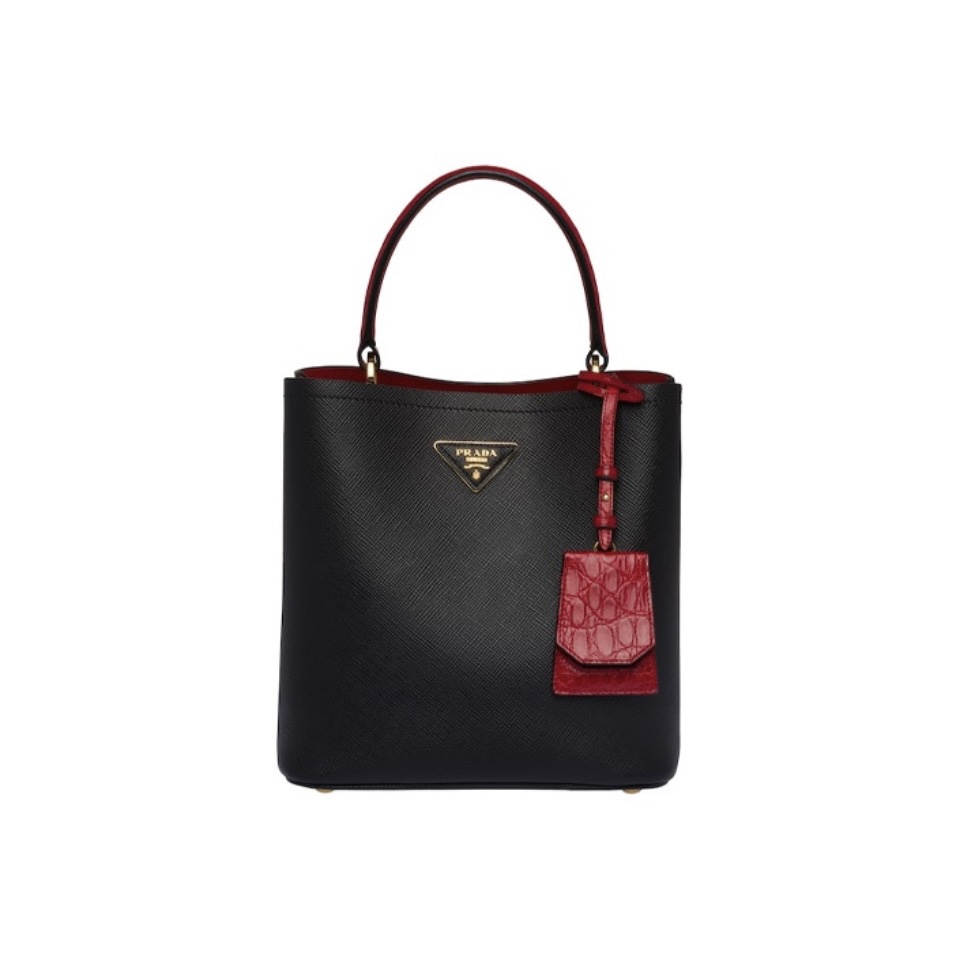 Prada Panier Handbag Saffiano Shoulder Bag（Replica）