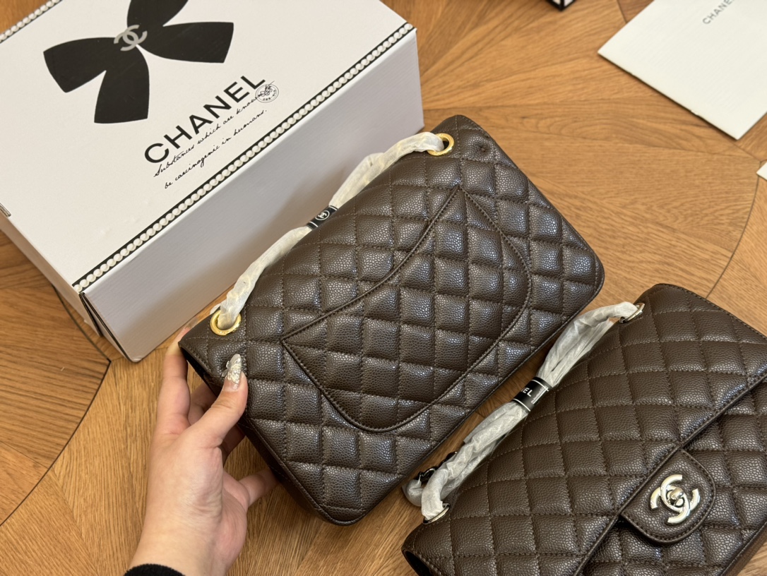 Chanel Classic flap 1112 caviar DB002 25cm
