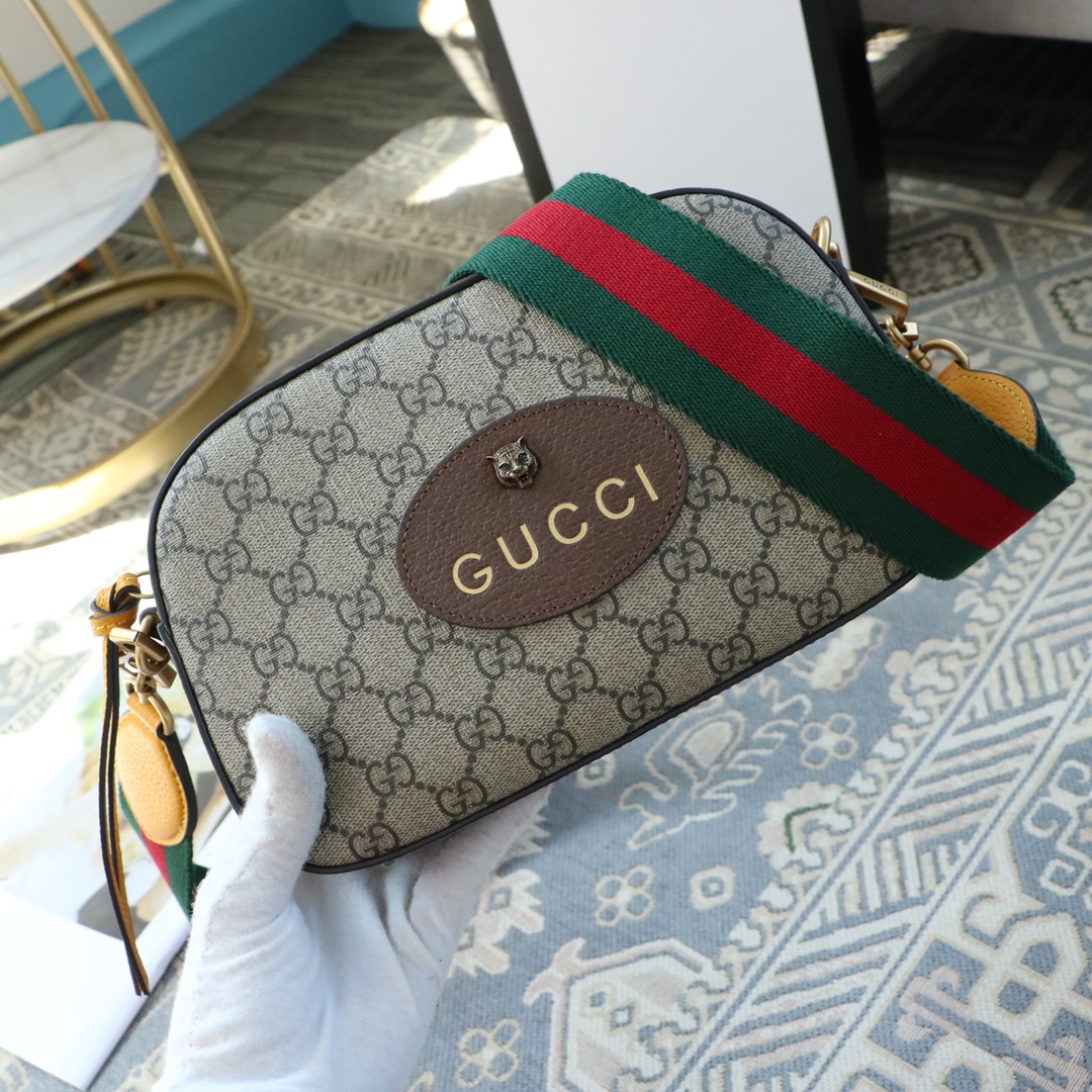 Neo Vintage GG Supreme messenger bag 476466