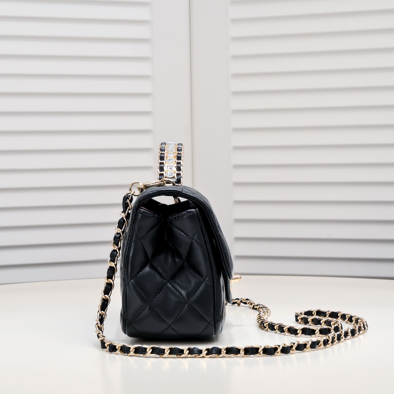 Chanel 23A Diamond Handle CF Mini Shoulder Bag Handbag