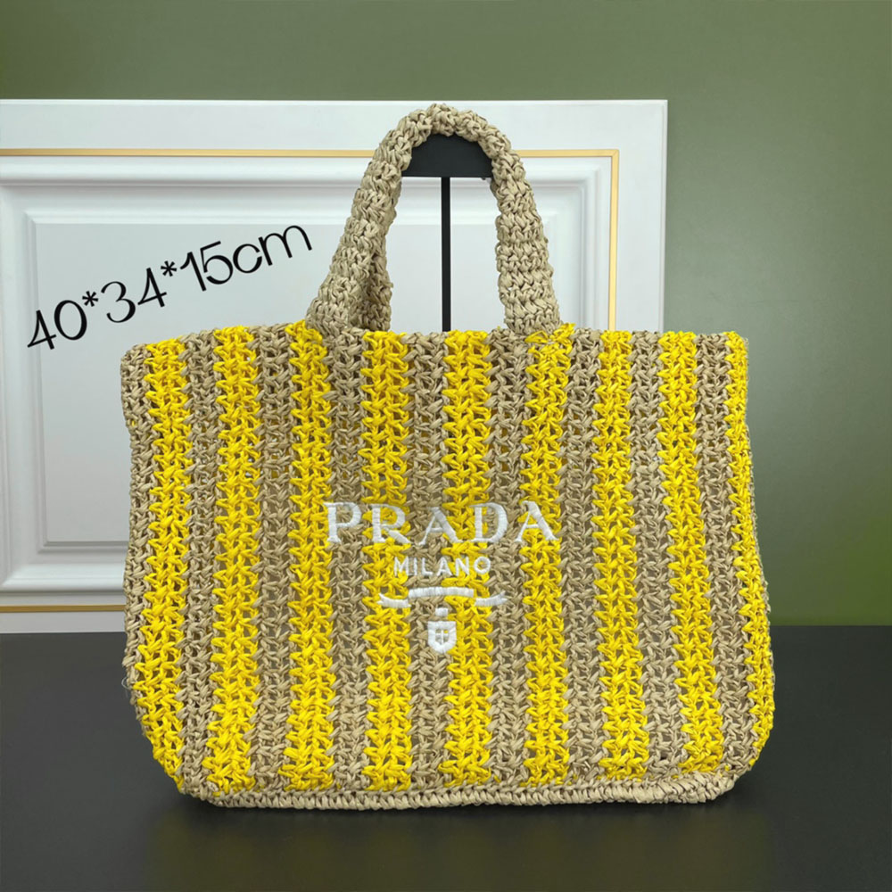 PRADA Crochet Tote Bag Handbag(Replica)