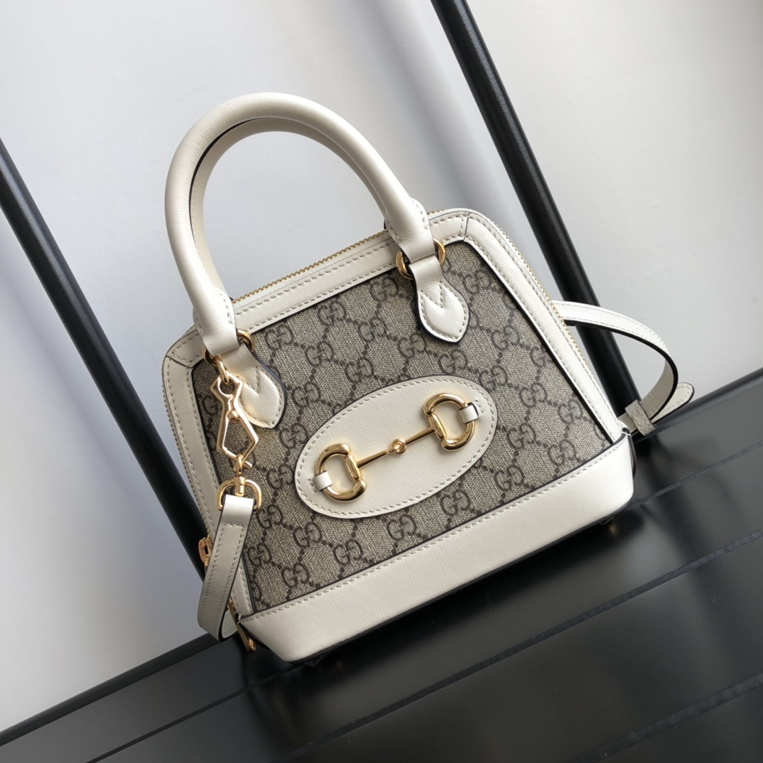 Gucci Hrsebit 1955 Shell Handbag Shoulder Bag (Replica)
