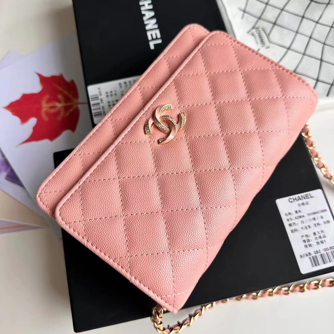 Chanel A33814 Pink LM531 19cm