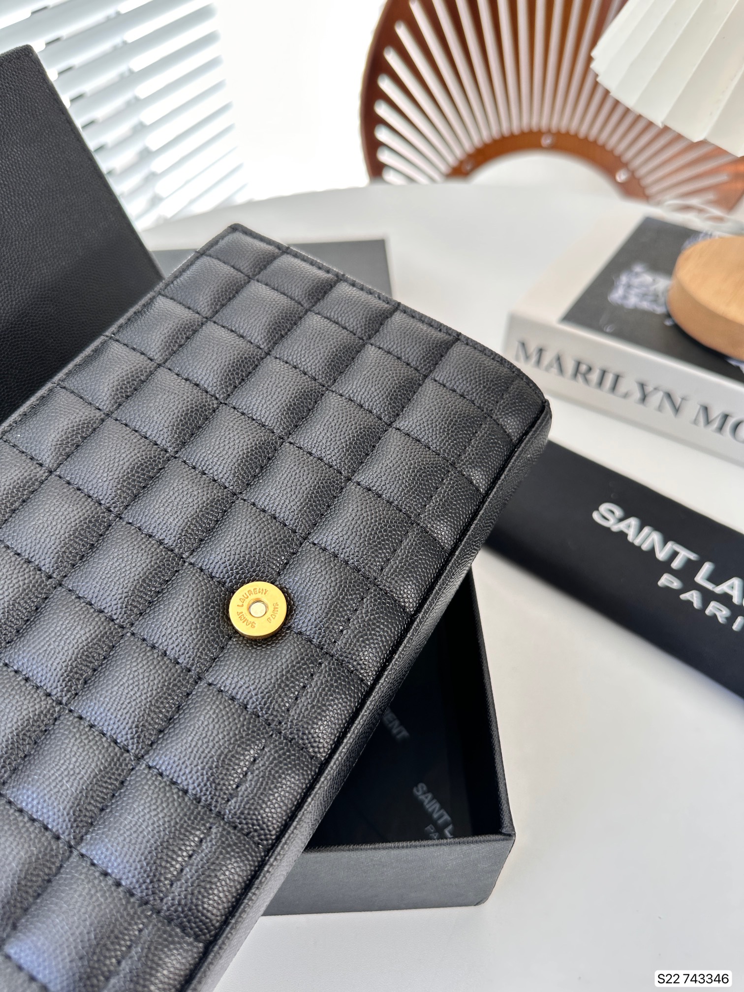 YSL Cassandre Chain Bag 743346 DB571 22.5cm