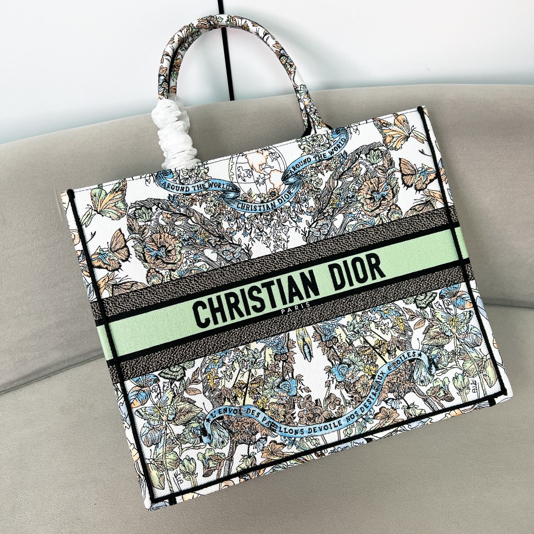 10A + top quality Large Dior Book Tote 1286 DLAM042 42cm