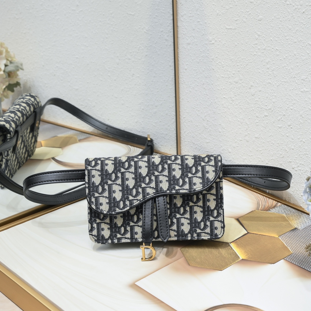 Dior Saddle Waist Bag 1099 LM041 18.5cm