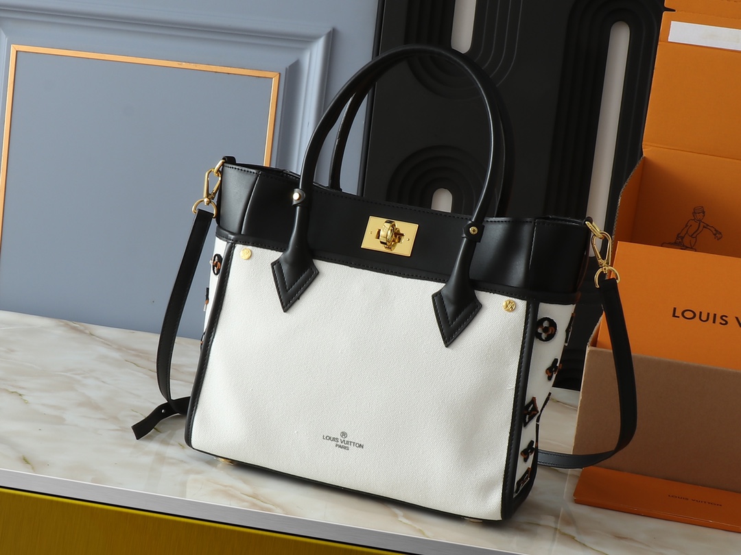 LV On My Side Handbag M20014 LM002032 25-30cm