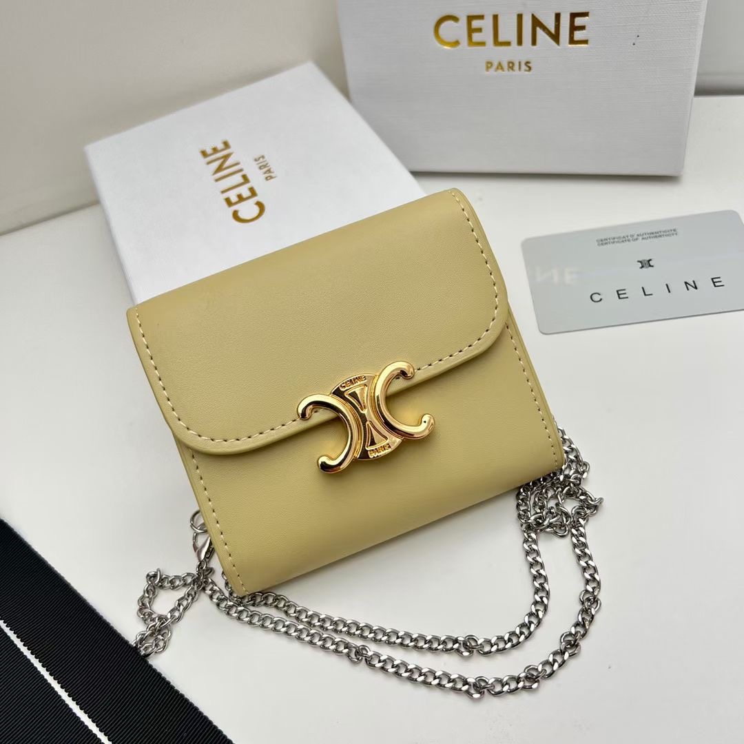 Celine TRIOMPHE Wallet 10783 LM57 11cm