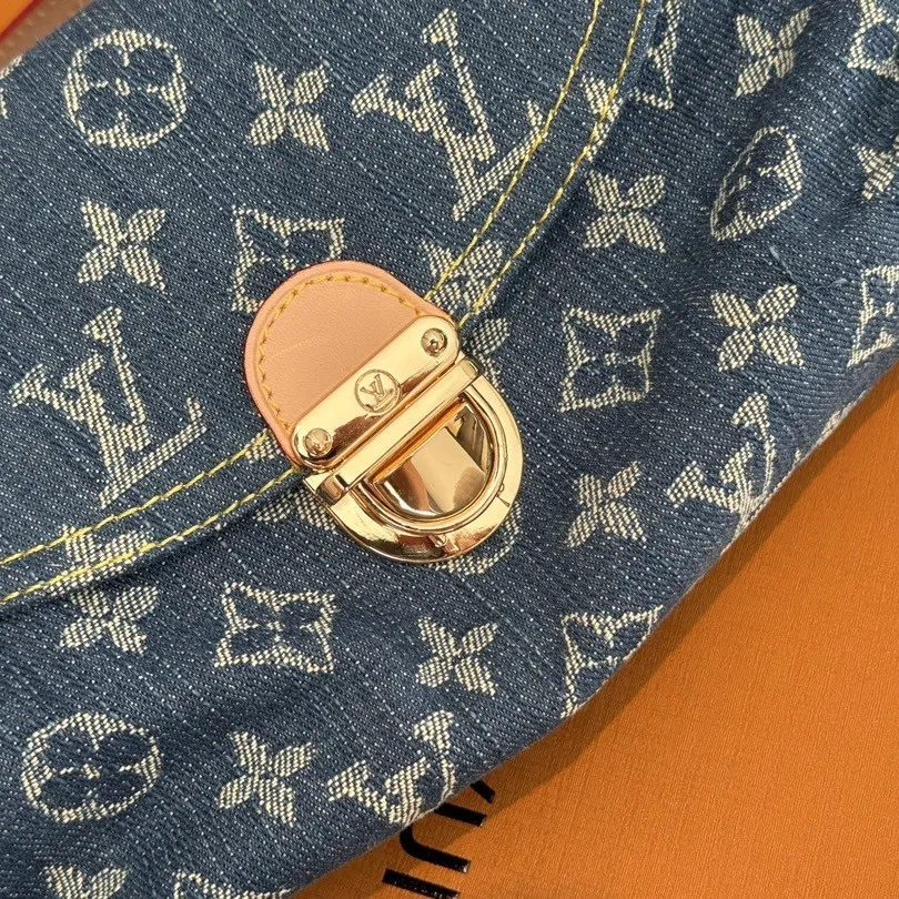 Louis Vuitton LV Denim Shoulder Bag Handbag (Replica)