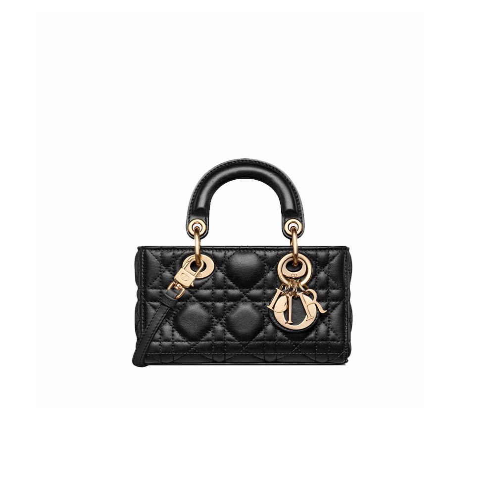 Dior Mini LADY D-JOY - Sheep leather (Replica)