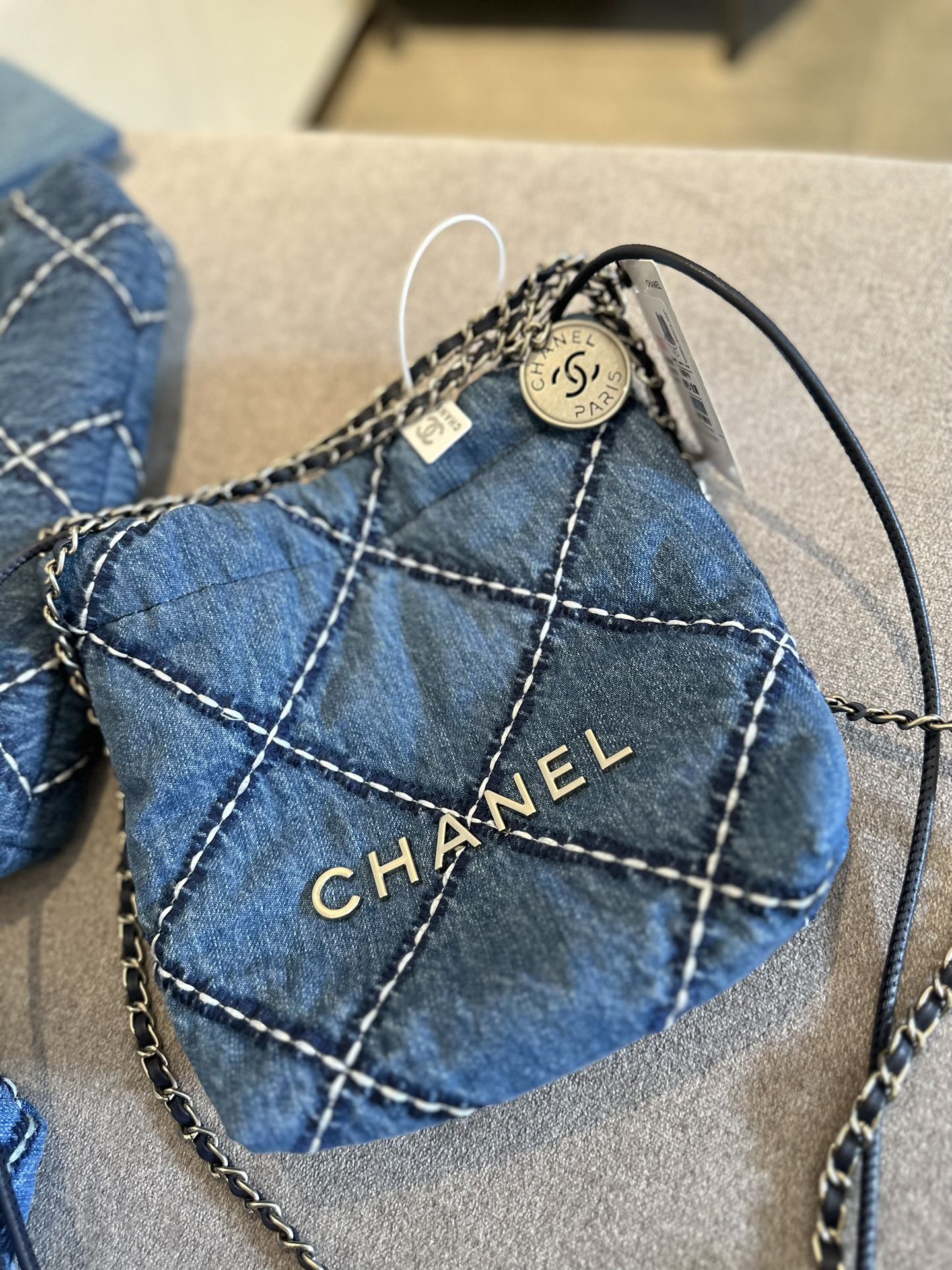 Chanel Denim Shoulder Bag LM042 20-40cm