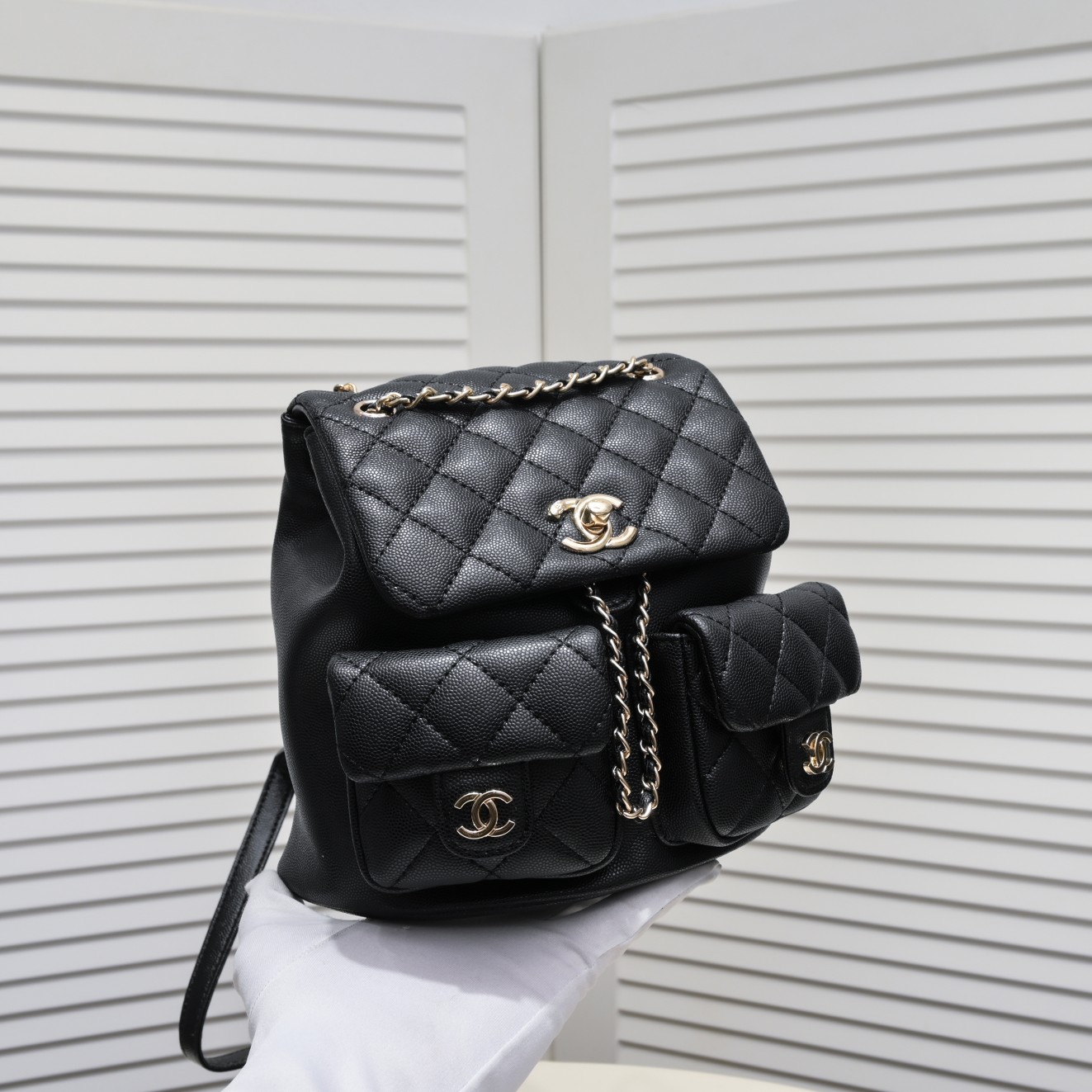 Chanel 23k Small backpack Backpack Bag Handbag