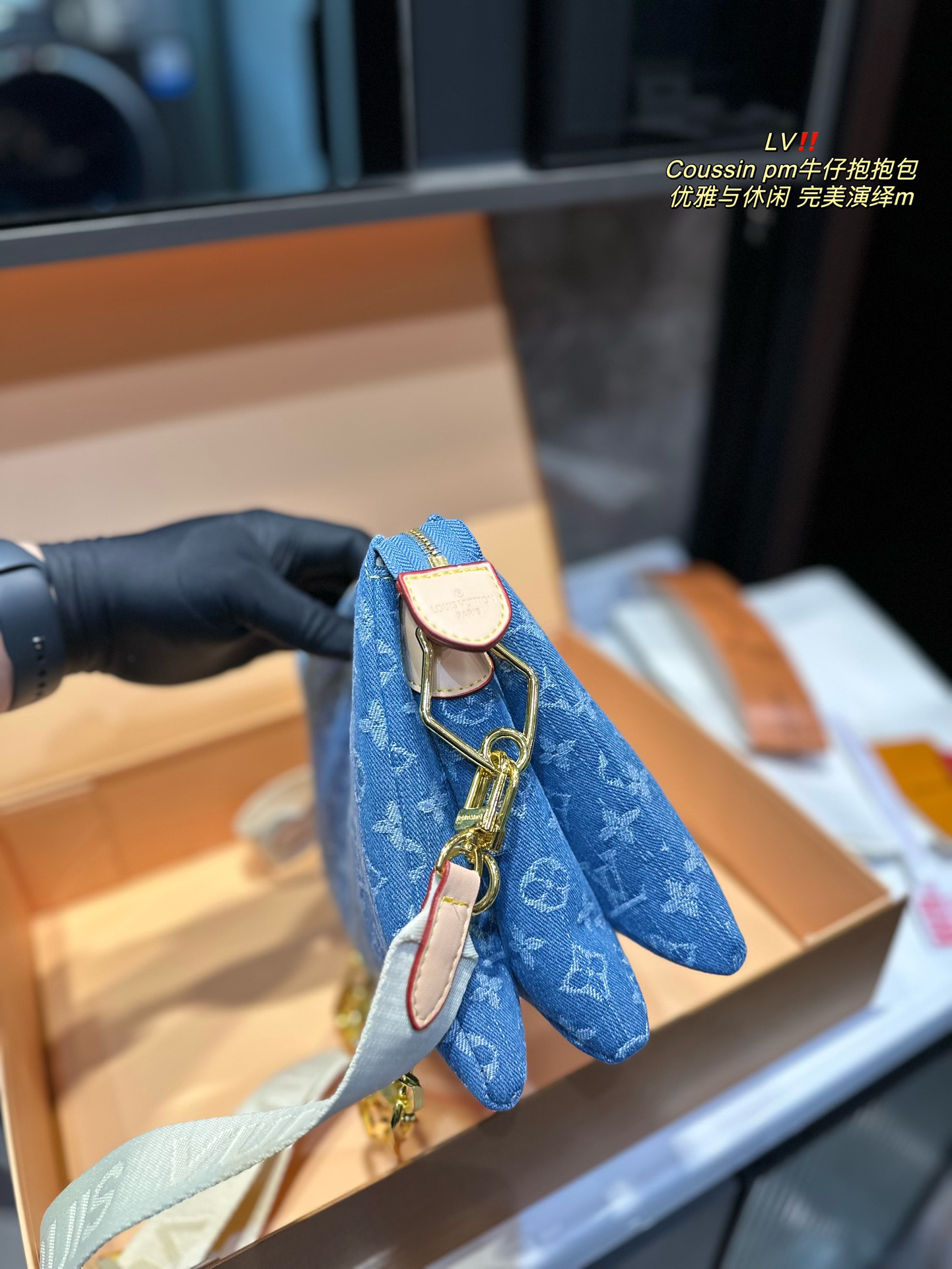 LV COUSSIN Denim DB091 27CM