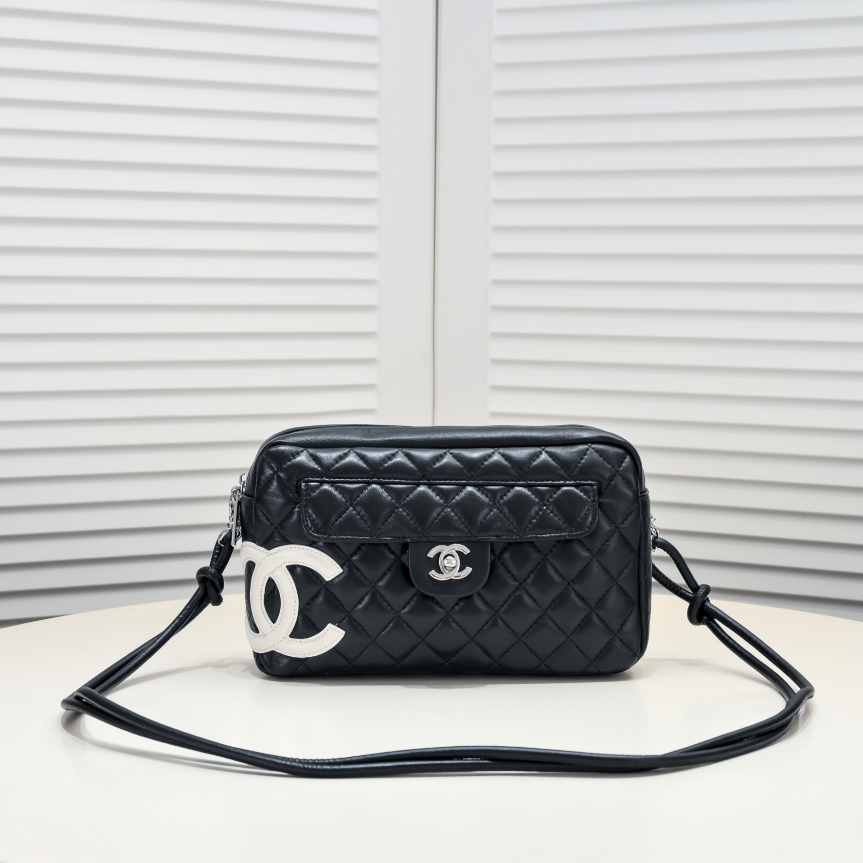 Chanel Ligne Cambon Camera Bag Shoulder Bag Handbag