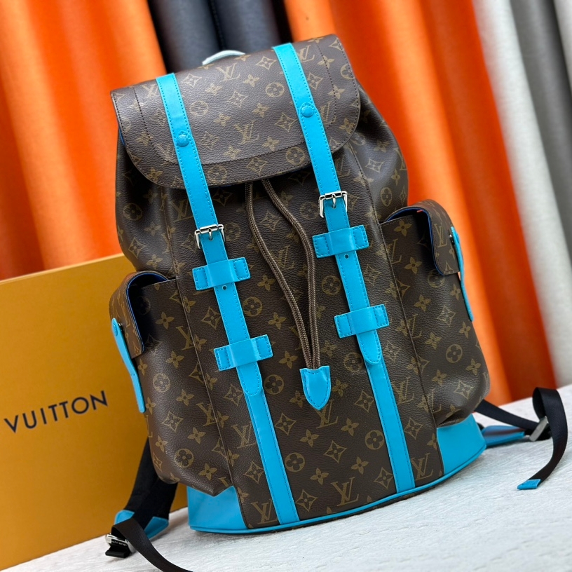 Louis Vuitton Colormania LV Backpack M12729 M13202 Monogram Macassar