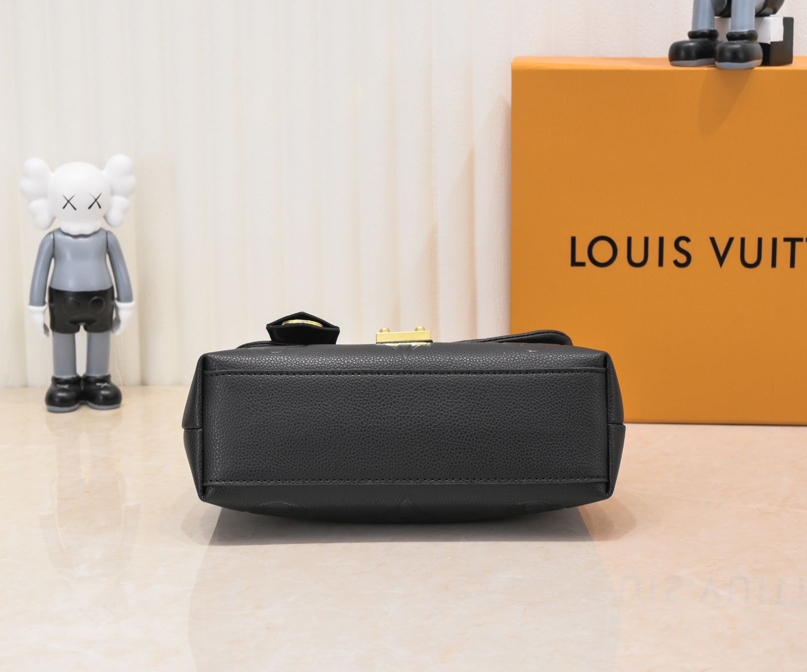 LV Madeleine Bag Black embossing M45976 XX061 24-30cm