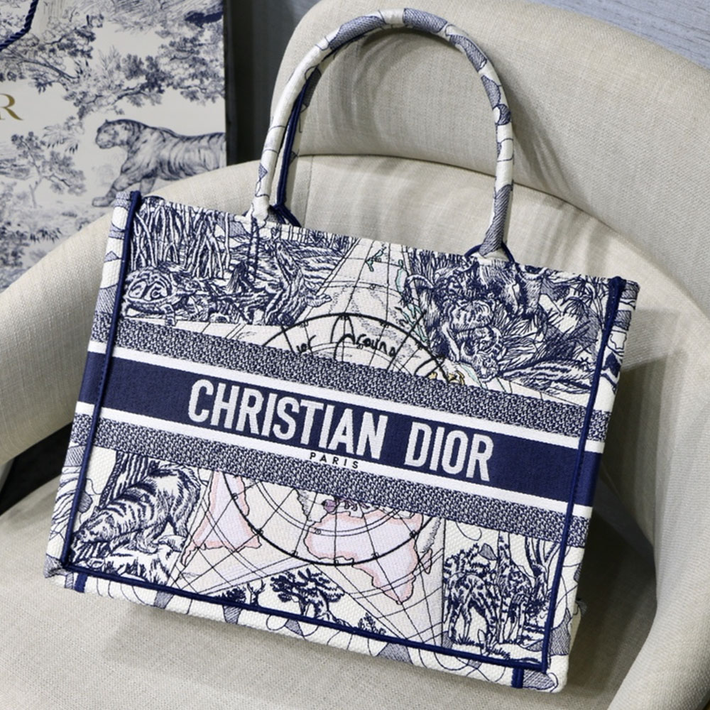 DIOR Book Tote Starlight&Star Tote Bags(Replica)