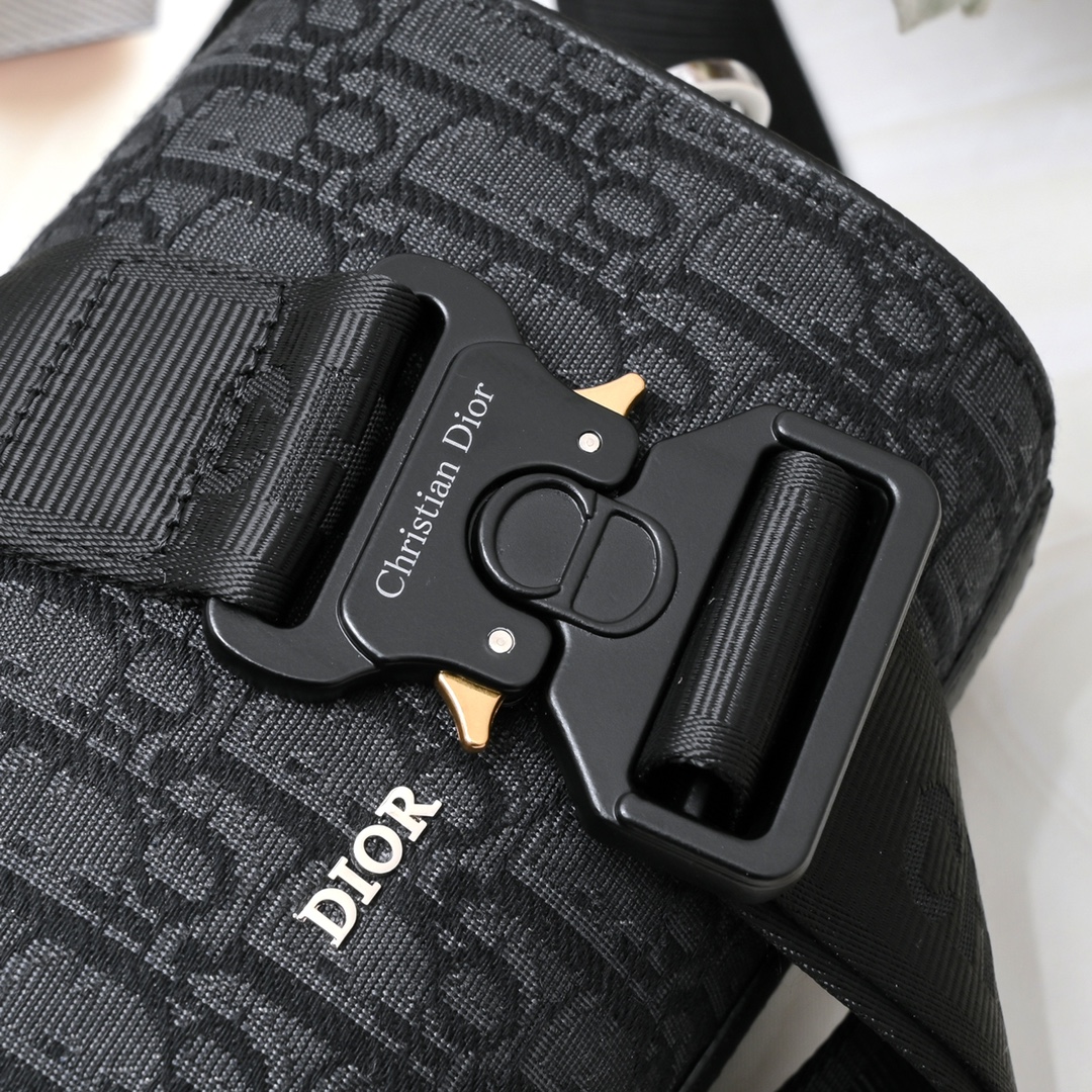 Dior Lingot Messenger Bag CD Diamond Shoulder Bag Handbag