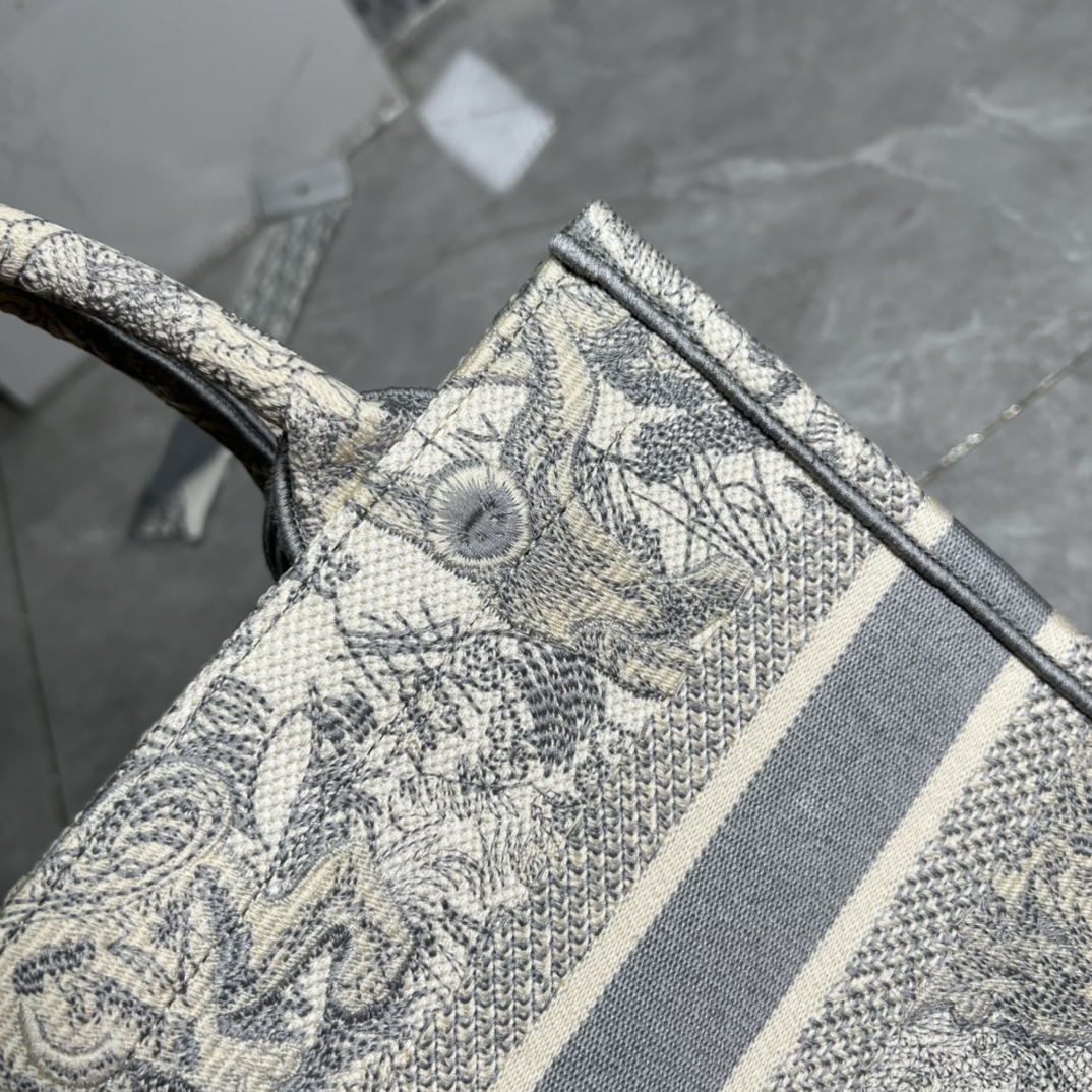 10A + top quality Small Dior Book Tote 0175 XB012 26cm