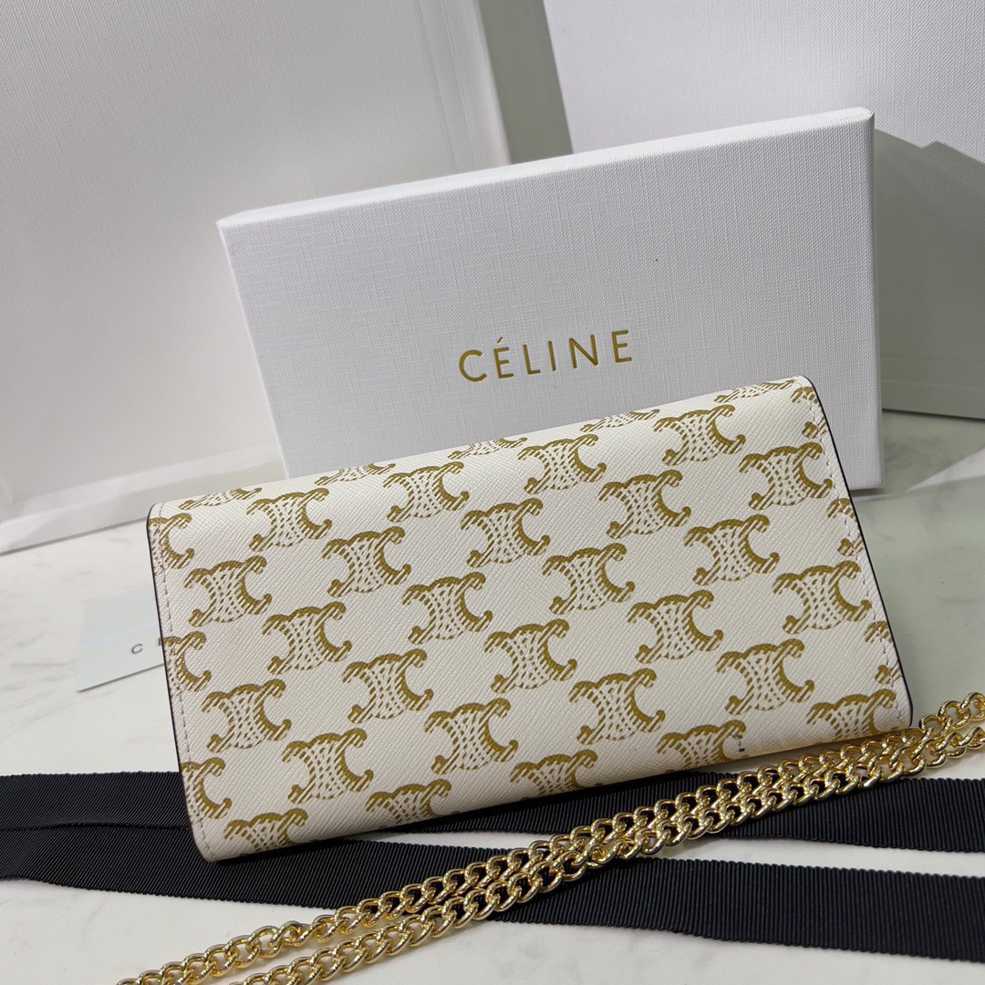 Celine CLAUDE Chain Bag 1961 LM59 19cm