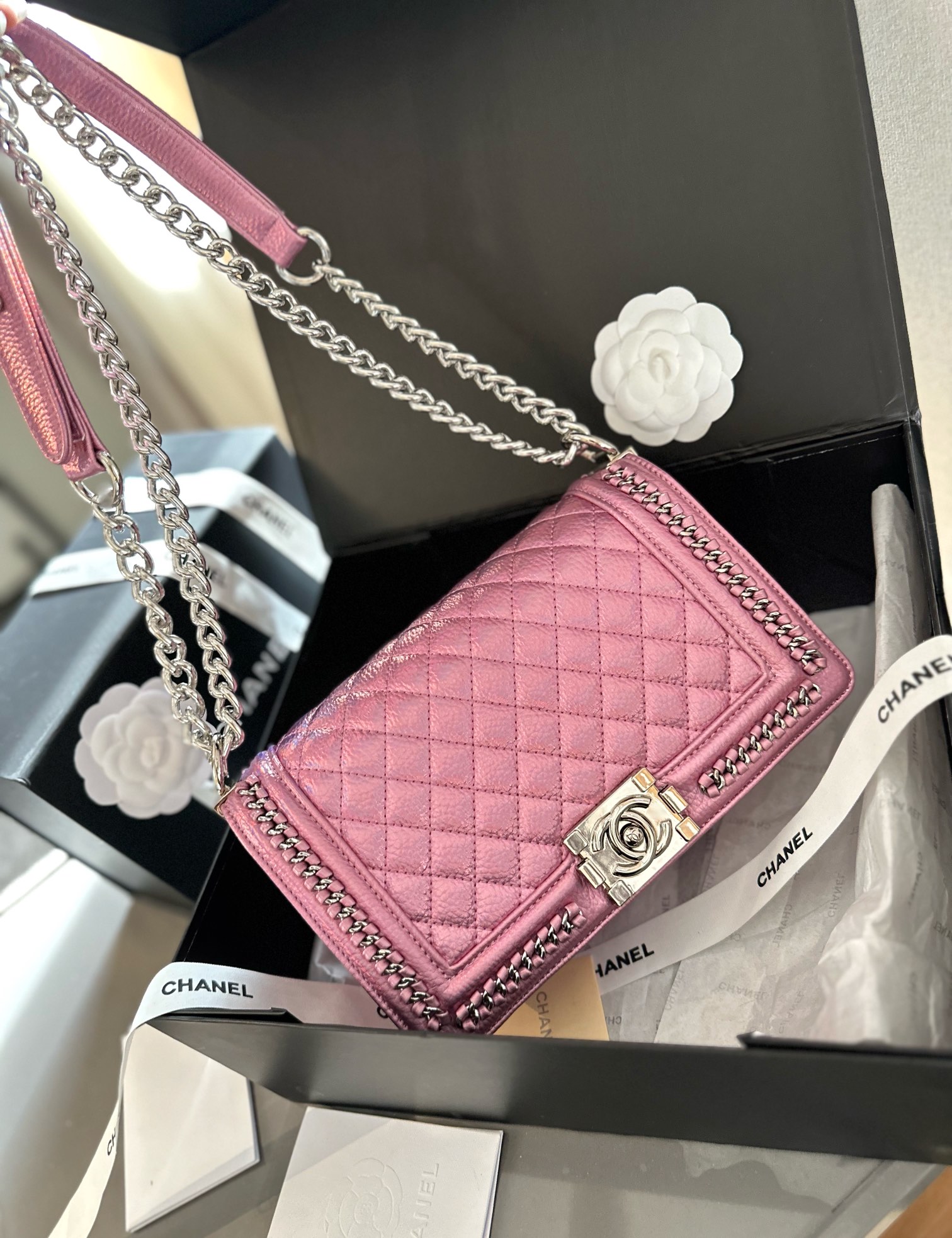 Chanel Leboy Bag 006 DB502 25cm