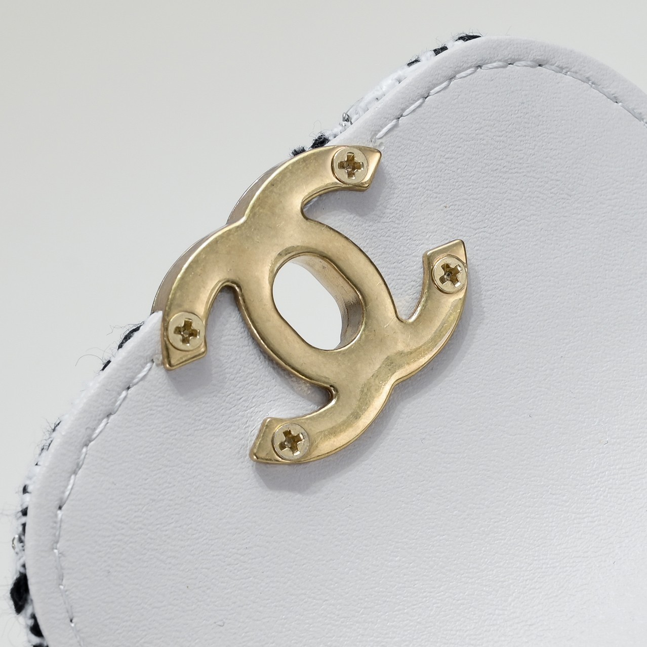 Chanel Tweed Shoulder Bag Handbag