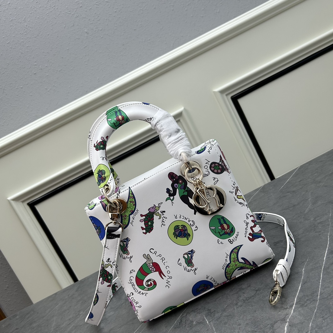 Dior Bag Lady Top Handle Bag 1295