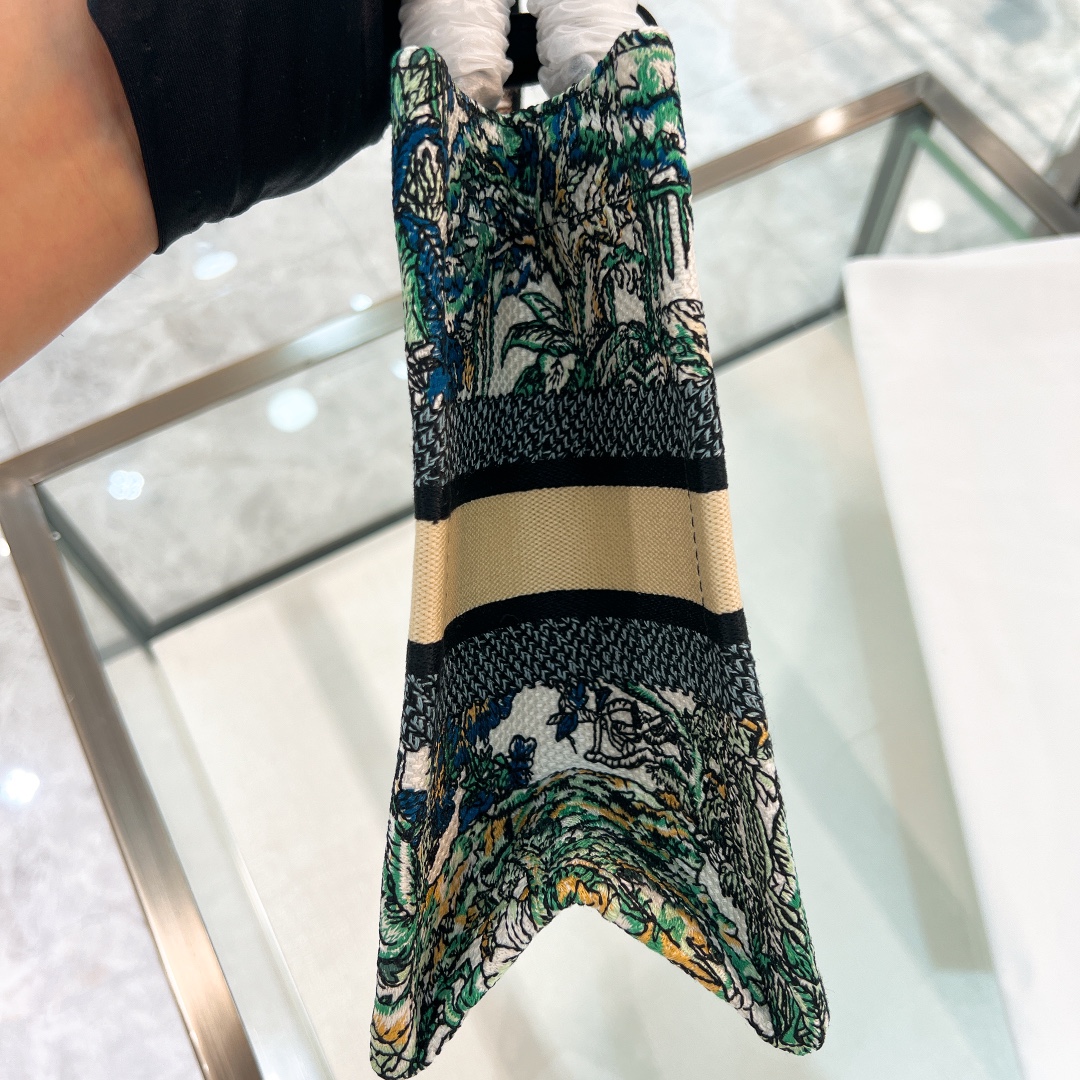 10A + top quality Small Dior Book Tote 1265 DLAM012 26.5cm