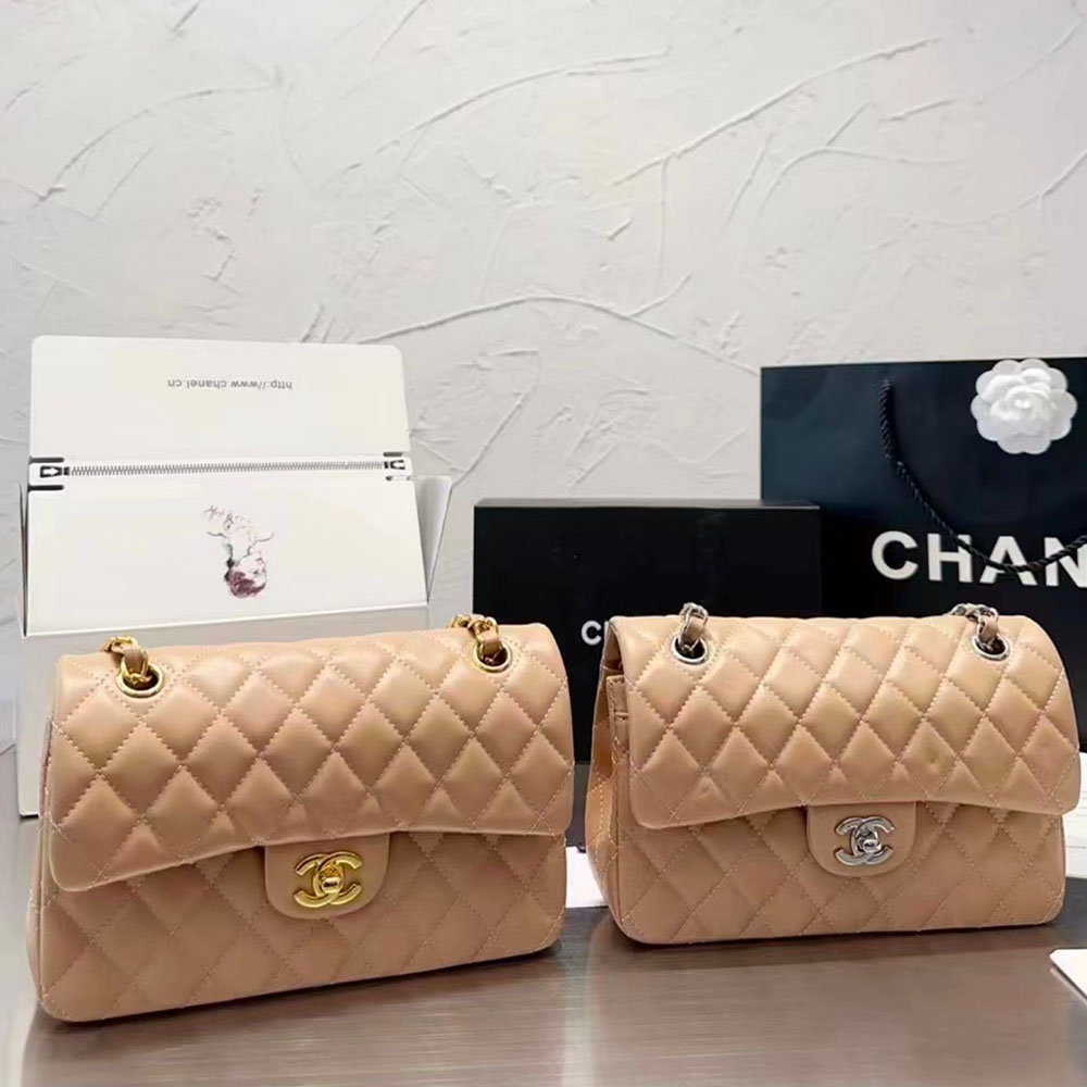 Chanel Lambskin CF Bag Small 23CM Shoulder Bag(Replica)