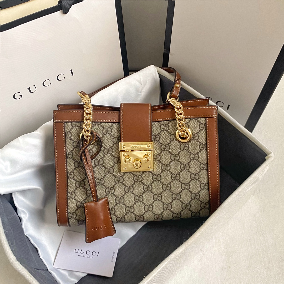 Gucci Padlock Tote Crossbody Bag (Replica)