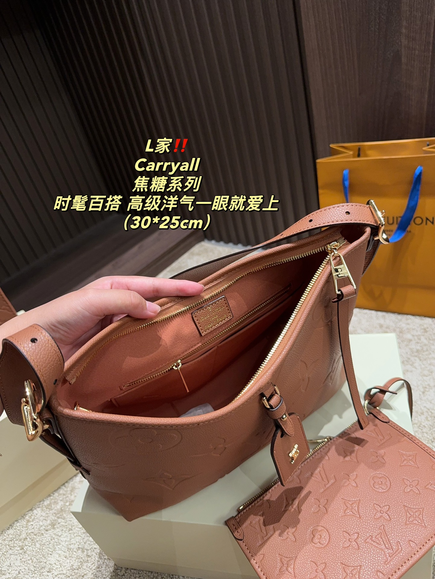 LV Carryall Bag 031 DB502 30cm