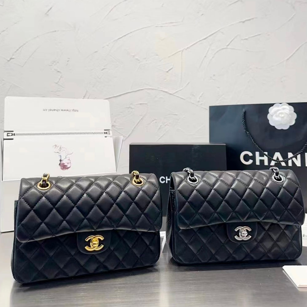 Chanel Lambskin CF Bag Small 23CM Shoulder Bag(Replica)