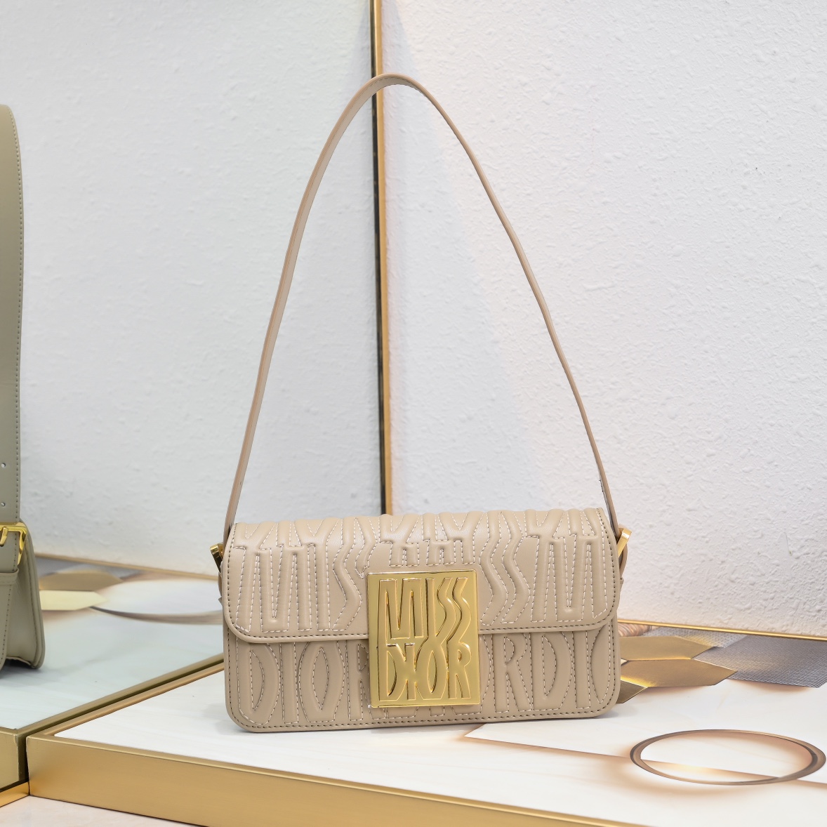 Miss Dior Flap Bag 2610 LM081 22cm