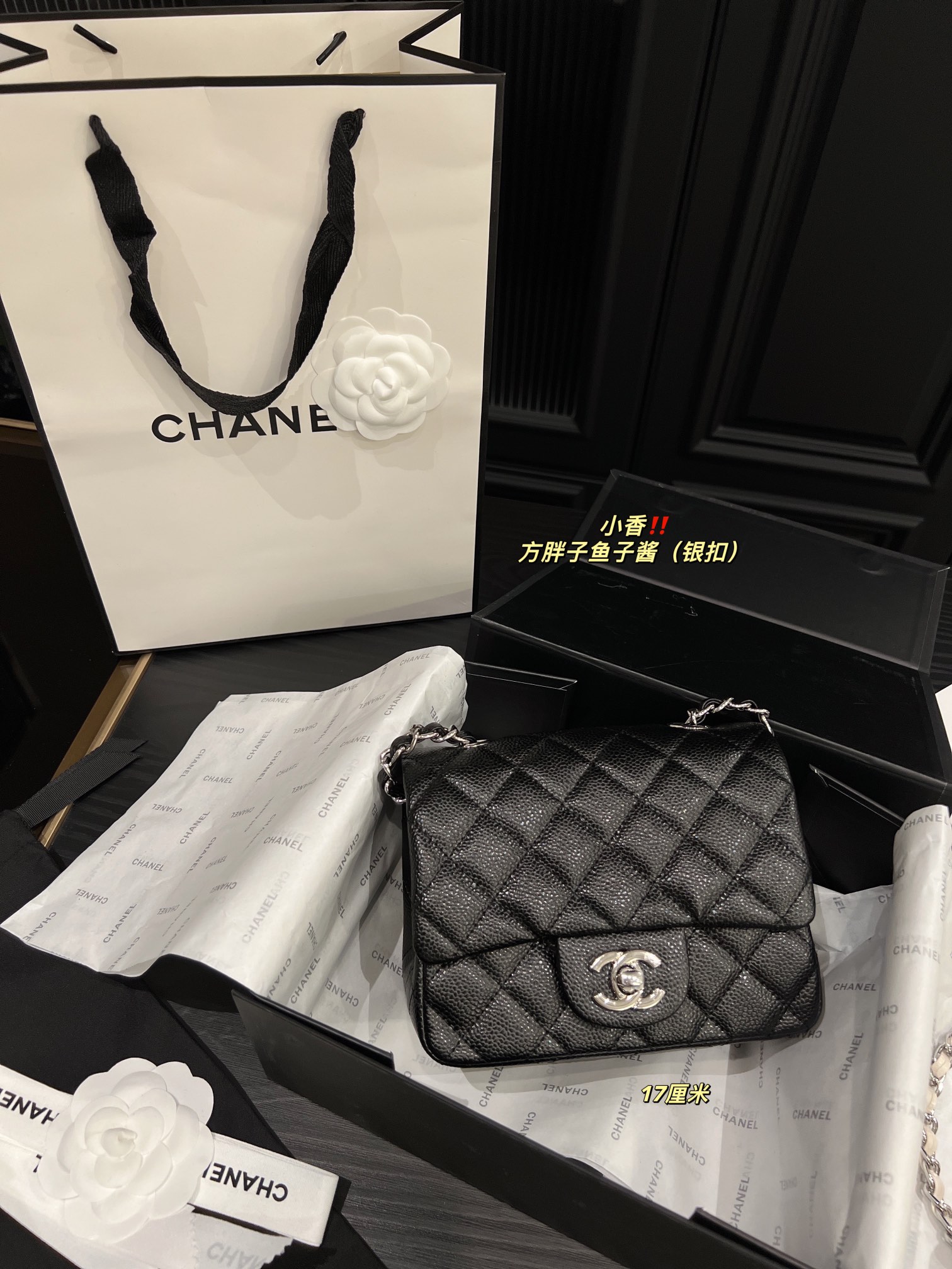 Chanel Shoulder Bag 017 DB071 17cm