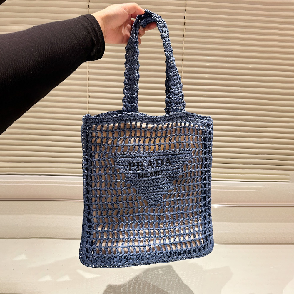 Prada Grass Woven Shoulder Bag Handbag（Replica）