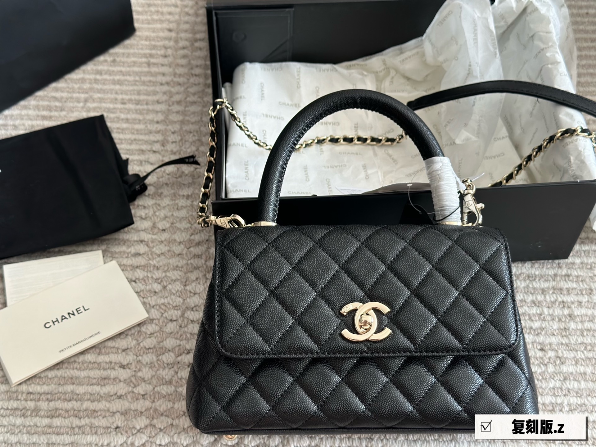 Chanel Coco Handle Bag 032 DB502 22cm