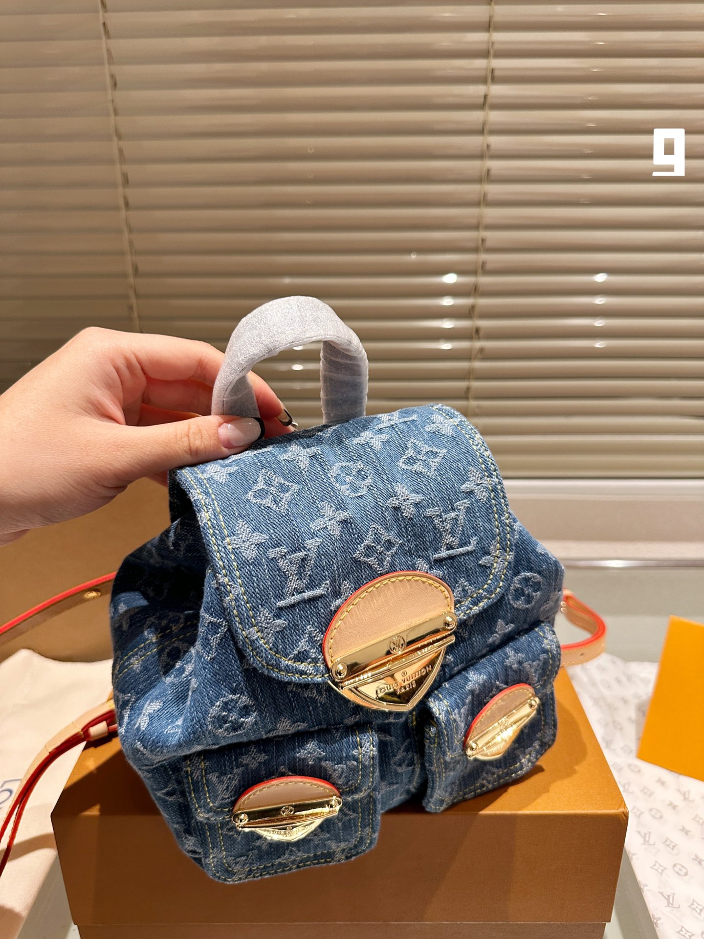 LV Venice Backpack 012 DB062 20cm