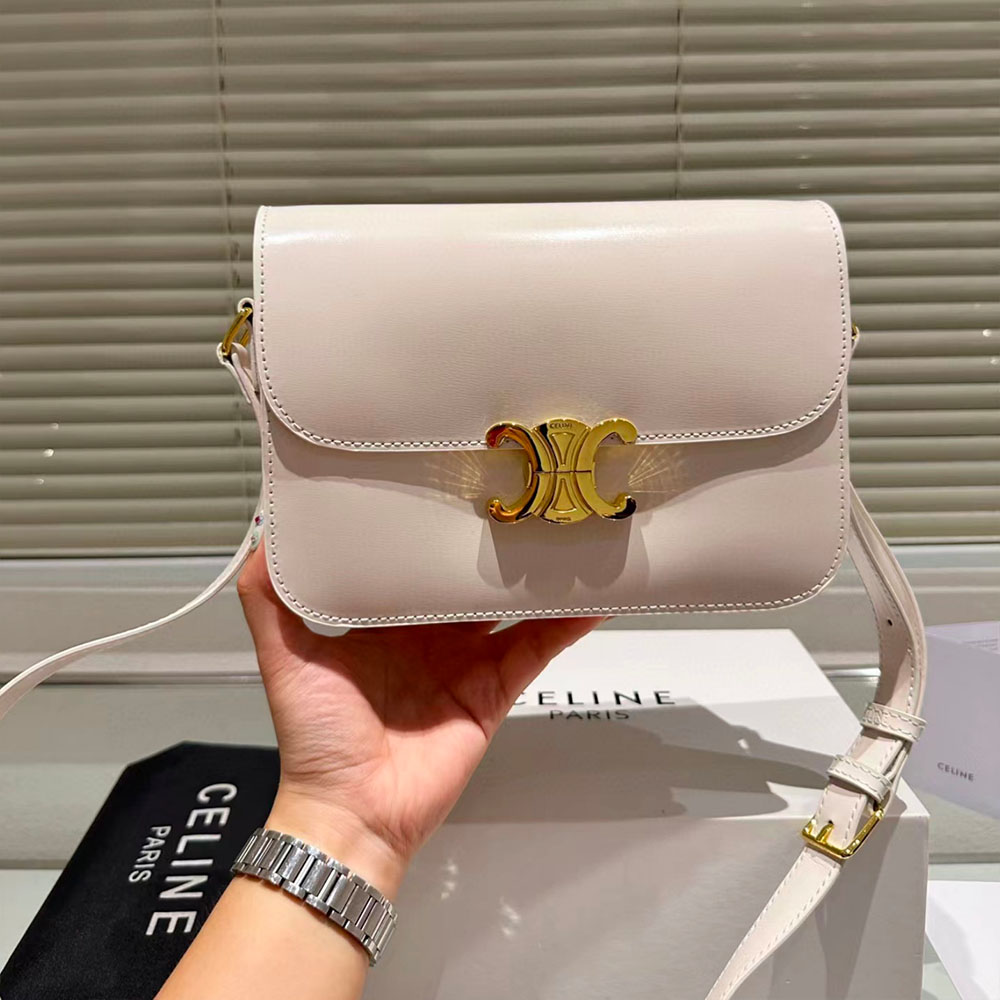 CELINE Triomphe Shoulder Bag Small&Medium(Replica)