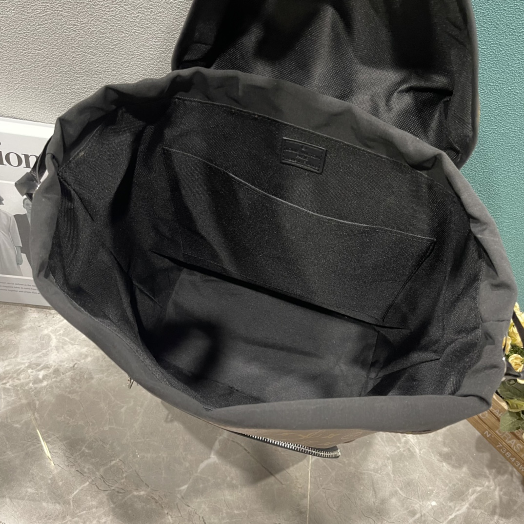 LV Montsouris Backpack Brown M46683 LM002 40cm