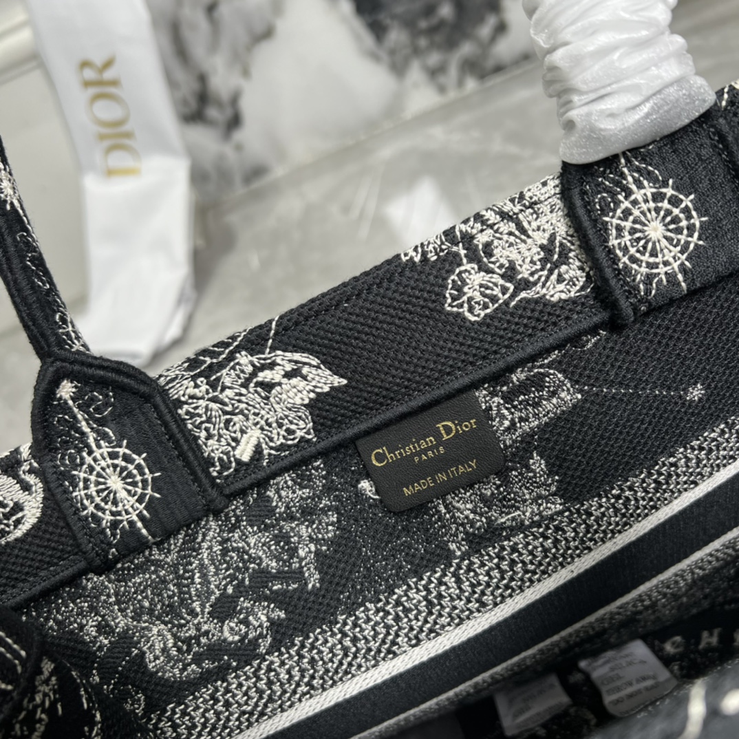 10A + top quality Medium Dior Book Tote 0175 XB022 36cm