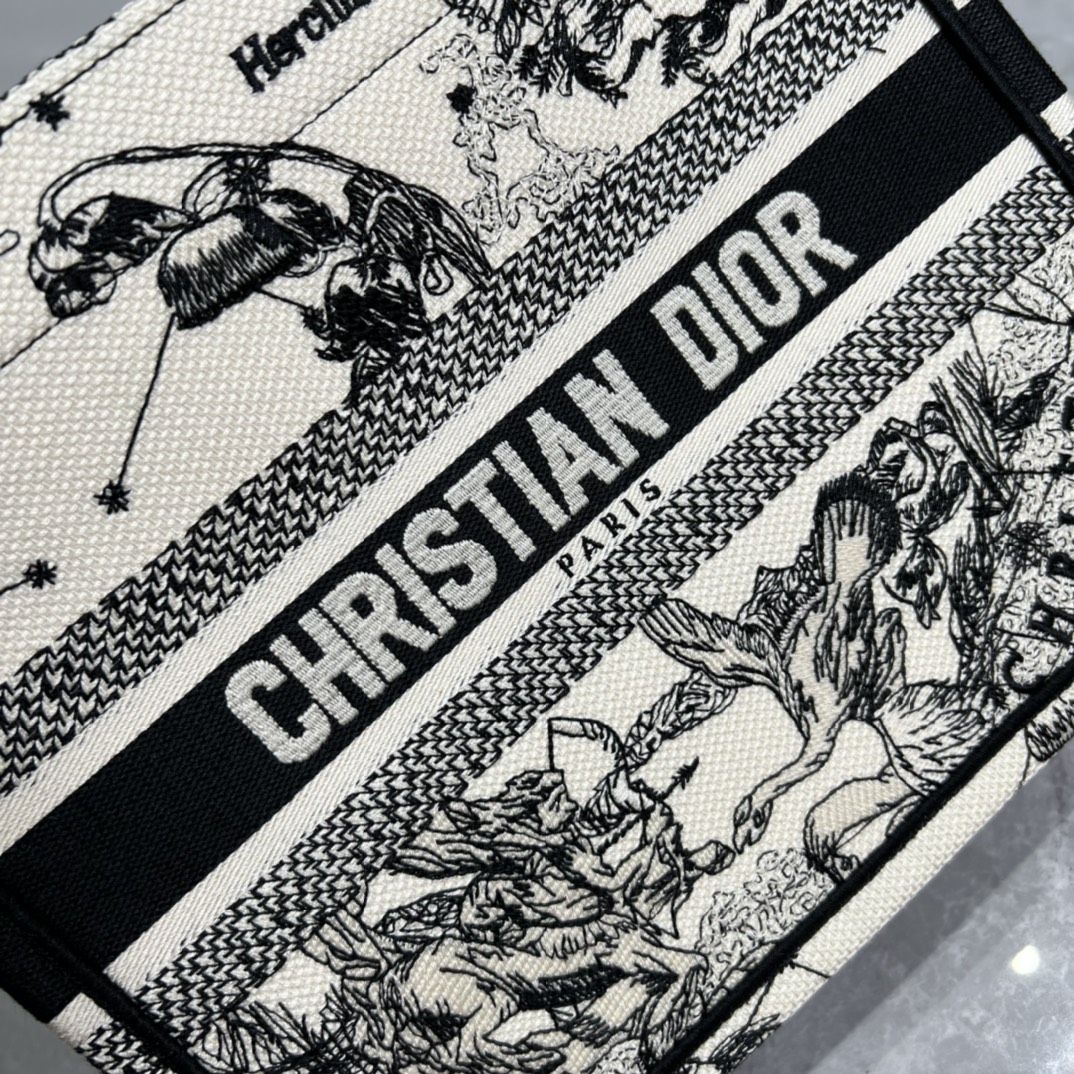 10A + top quality Small Dior Book Tote 0175 XB012 26cm